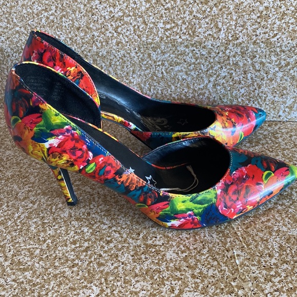 Brash Shoes Brash Floral High Heel Poshmark